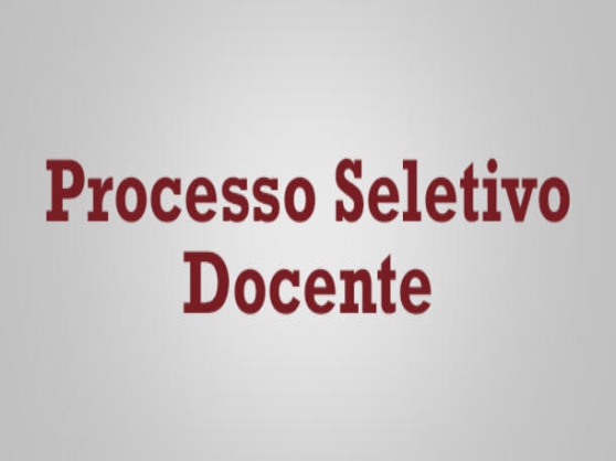 Processo Seletivo Matemática