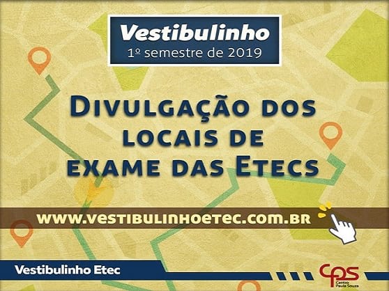 Vestibulinho 01° Semestre de 2019