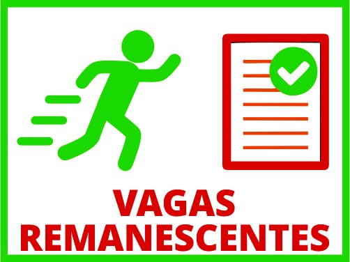 Vagas Remanescentes para Ensino Médio 1°, 2° e 3° Anos 2024