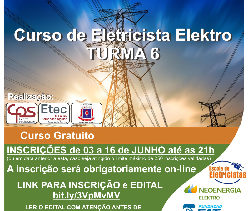Escola de Eletricistas Turma 6